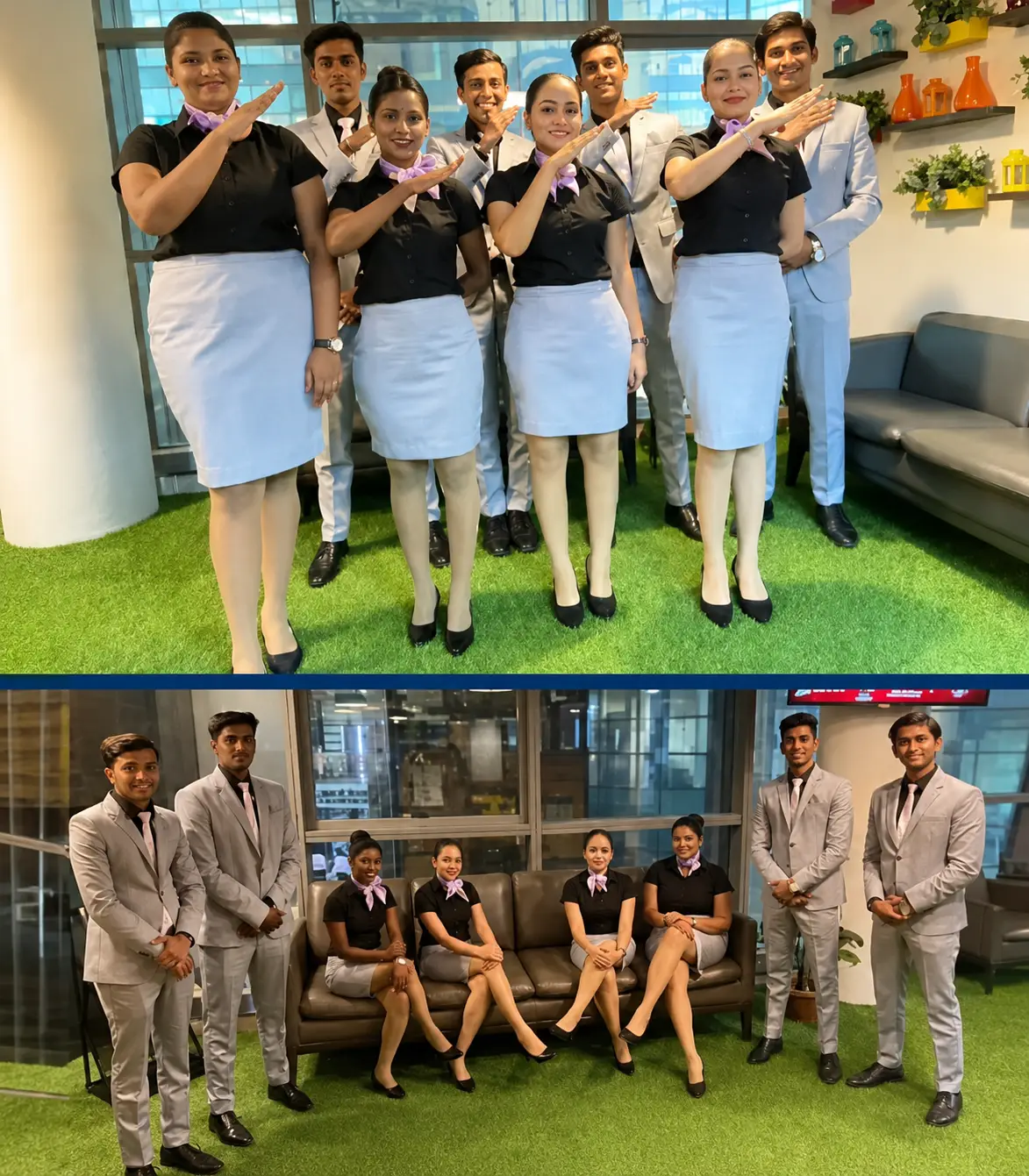 Aikon Aviation Academy Students